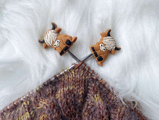 Highland Cow Stitch Stoppers