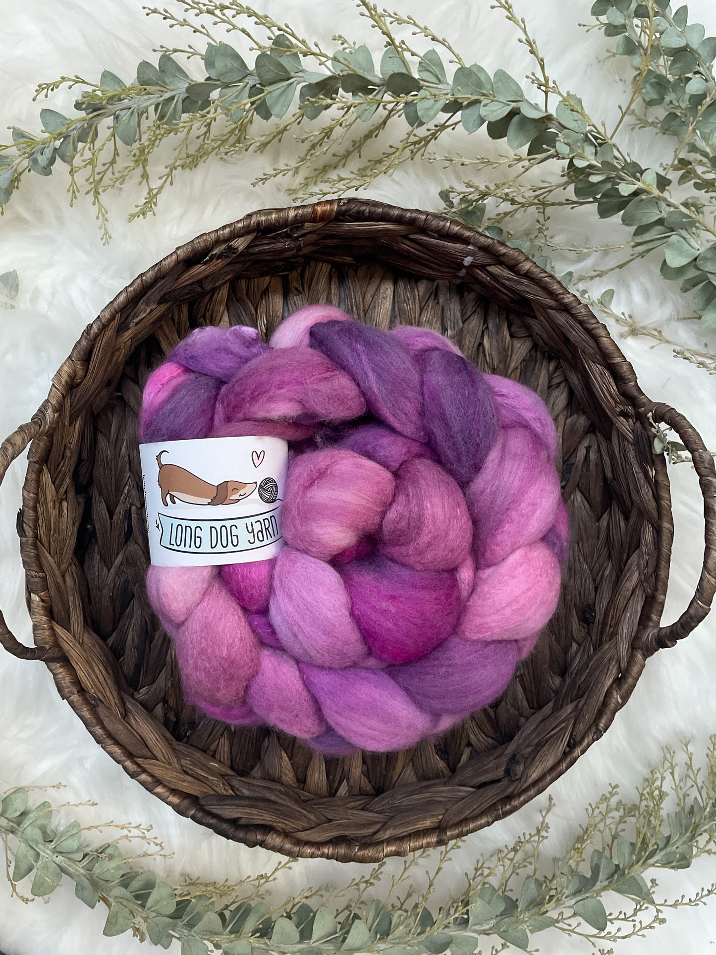 Sugar Plum Fairy [spinning fiber]