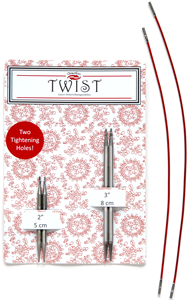 Chiaogoo TWIST Short Knitting Needle Combos